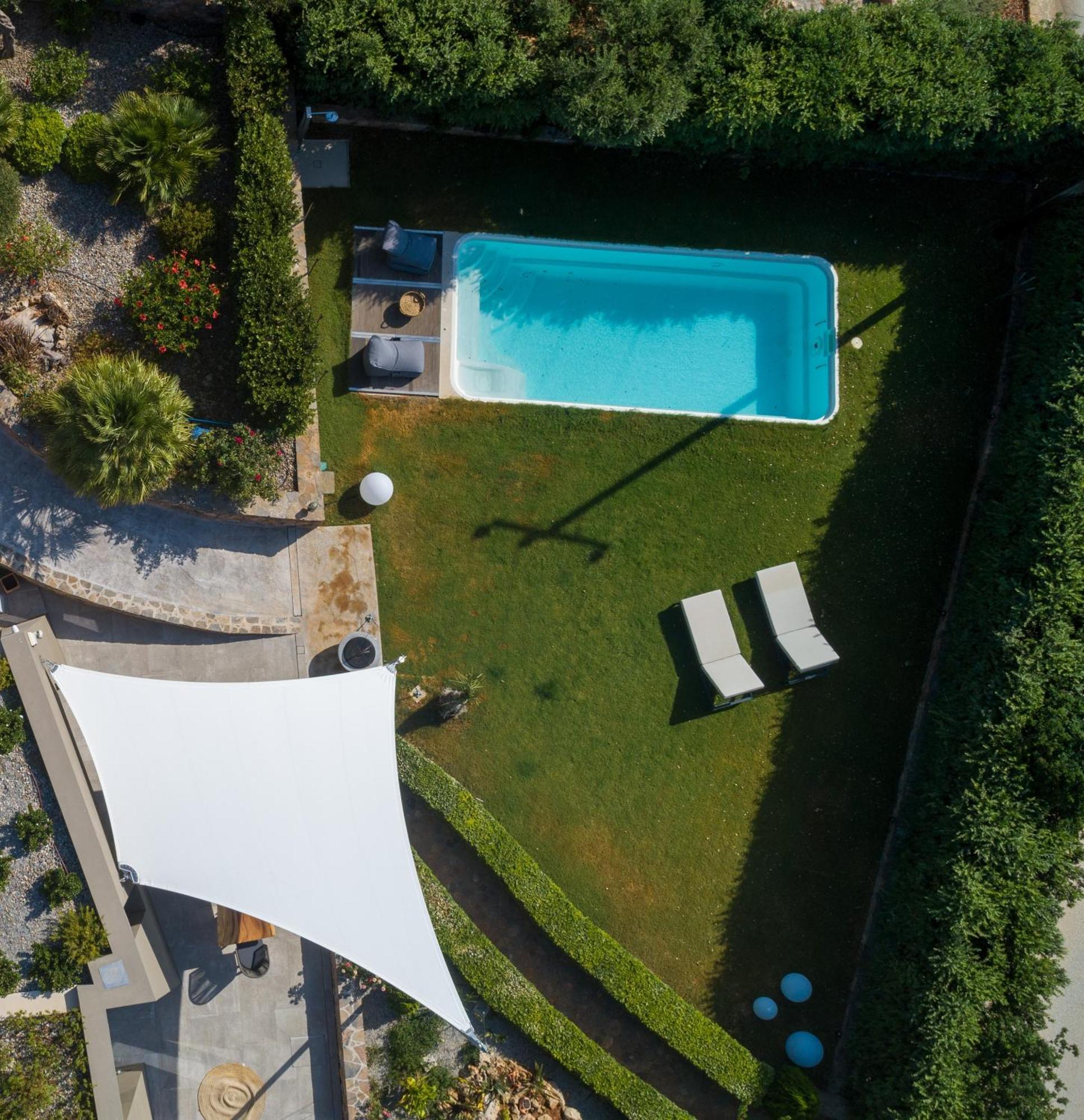 Lithari Luxury Villa With Private Pool, Your Perfect Retreat, Crete Agios Nikolaos Buitenkant foto