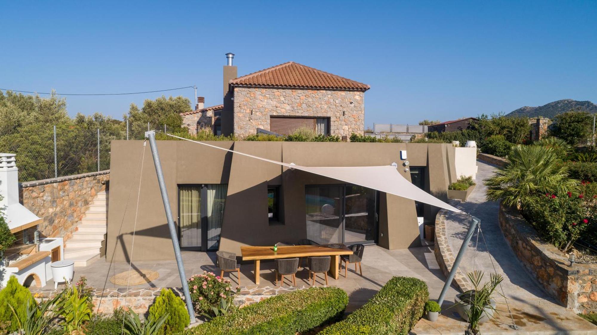 Lithari Luxury Villa With Private Pool, Your Perfect Retreat, Crete Agios Nikolaos Buitenkant foto