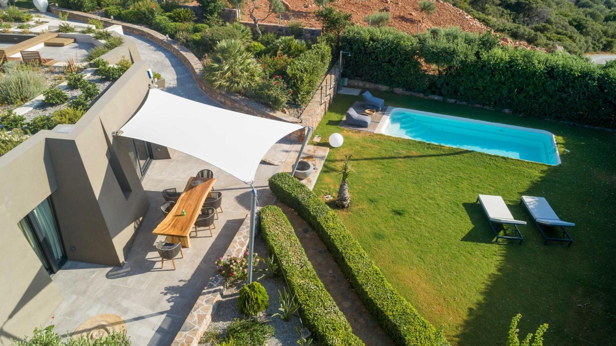 Lithari Luxury Villa With Private Pool, Your Perfect Retreat, Crete Agios Nikolaos Buitenkant foto